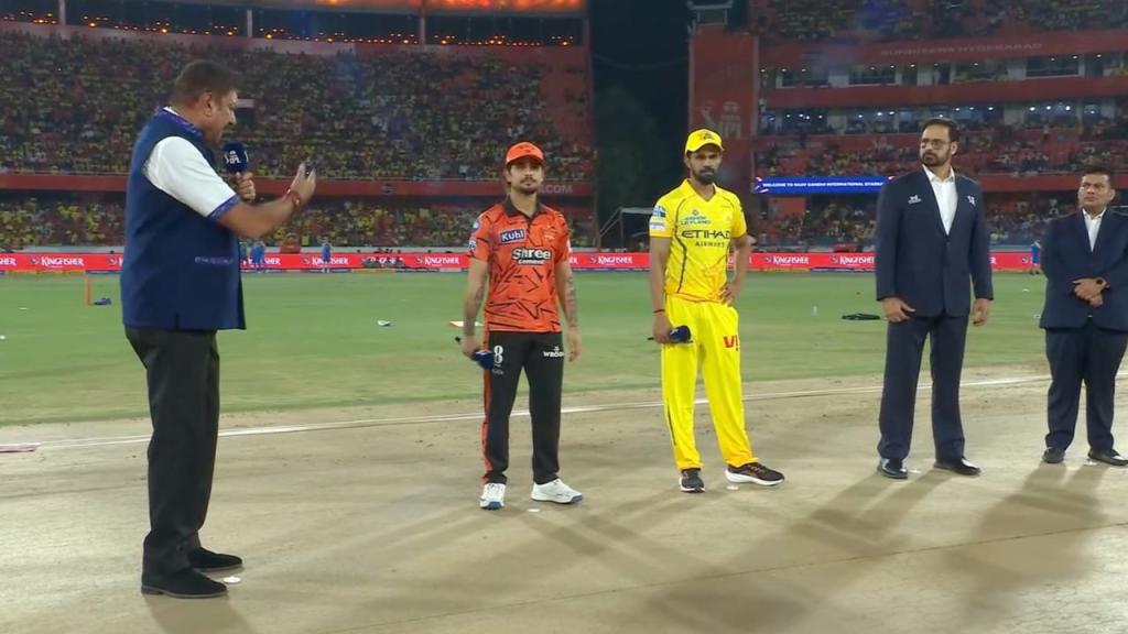 SRH vs CSK Toss Update: Still No MS Dhoni as Ruturaj Gaikwad Elects to Bowl First