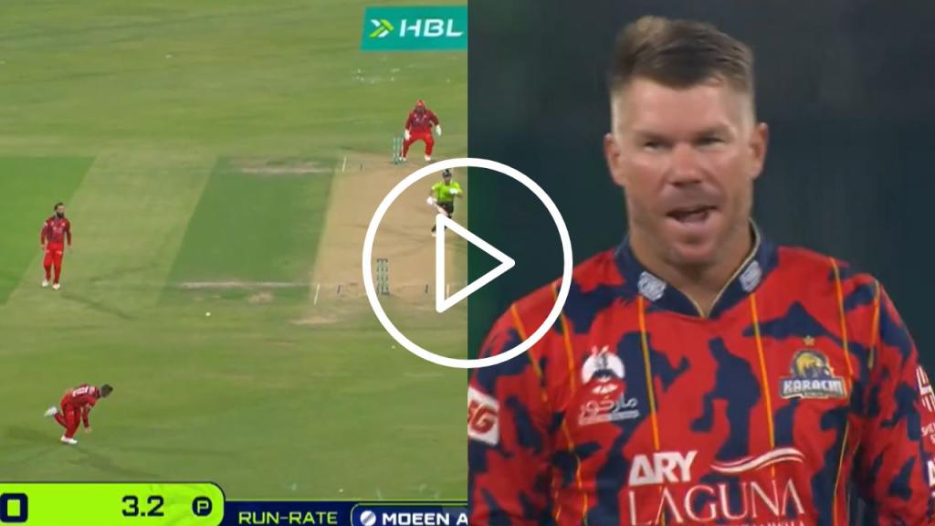 Watch: David Warner Turns Back The Clock With 'Superman' Fielding In PSL 2026