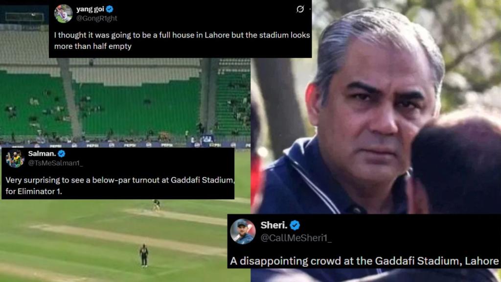 "Disappointing Crowd": Mohsin Naqvi's PCB Slammed After Low Turnout in PSL Playoffs