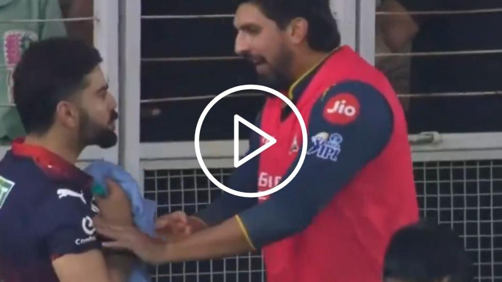 Watch: Virat Kohli Shoved By Ishant Sharma After Rajat Patidar Controversy In IPL 2026