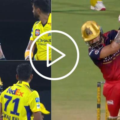 Watch: Virat Kohli Silences Khaleel Ahmed Sledge With a Majestic No-Look Six